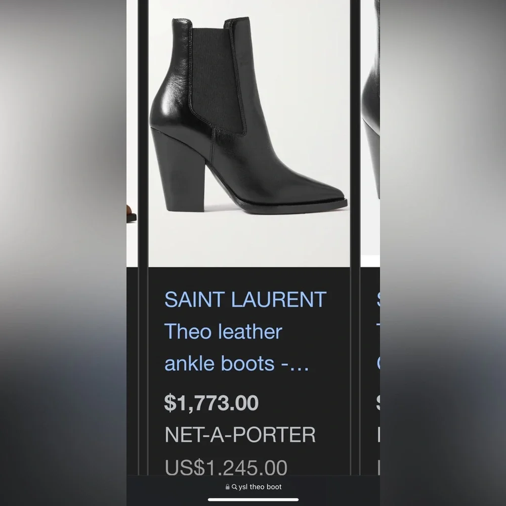 Saint Laurent Theo boots - Picture 9 of 9